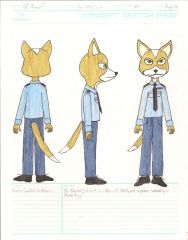 Fox - Early Concept Art