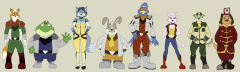 Western-Style Star Fox Lineup